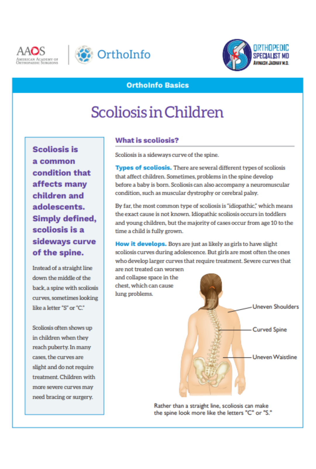 scoliosis-in-children